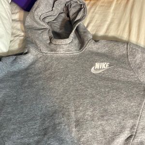 Boys Nike L gray sweatshirt